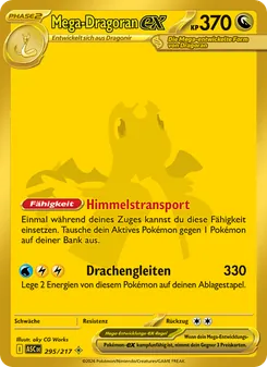 Mega-Dragoran-ex, Karte 295 aus Erhabene Helden