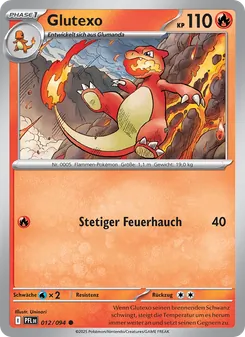 Glutexo, Karte 012 aus Fatale Flammen