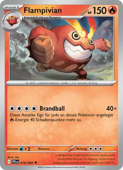 Flampivian, Karte 016 aus Fatale Flammen