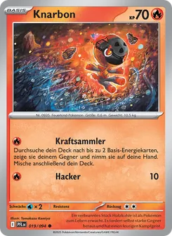 Knarbon, Karte 019 aus Fatale Flammen