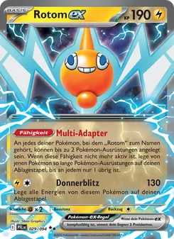 Rotom-ex, Karte 029 aus Fatale Flammen