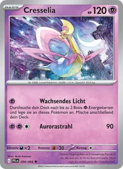 Cresselia, Karte 039 aus Fatale Flammen