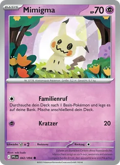 Mimigma, Karte 042 aus Fatale Flammen