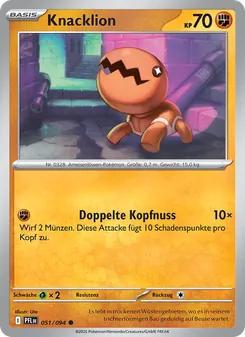 Knacklion, Karte 051 aus Fatale Flammen