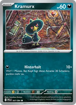 Kramurx, Karte 057 aus Fatale Flammen