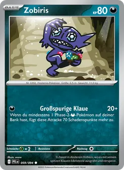 Zobiris, Karte 059 aus Fatale Flammen
