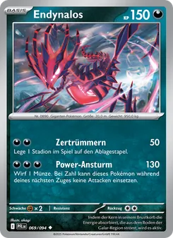 Endynalos, Karte 069 aus Fatale Flammen