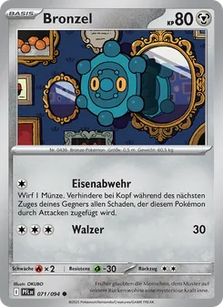 Bronzel, Karte 071 aus Fatale Flammen