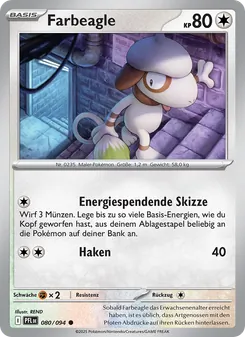 Farbeagle, Karte 080 aus Fatale Flammen