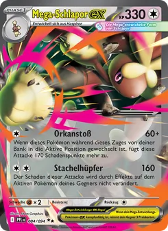 Mega-Schlapor-ex, Karte 084 aus Fatale Flammen
