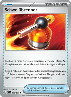 Schweißbrenner, Karte 086 aus Fatale Flammen