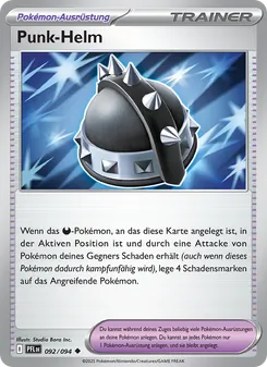 Punk-Helm, Karte 092 aus Fatale Flammen