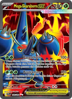 Mega-Skaraborn-ex, Karte 108 aus Fatale Flammen