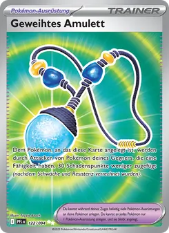 Geweihtes Amulett, Karte 122 aus Fatale Flammen