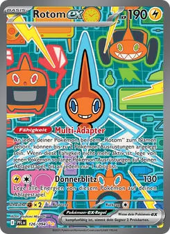 Rotom-ex, Karte 126 aus Fatale Flammen