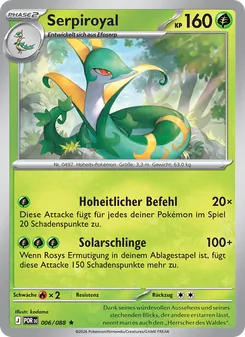 Serpiroyal, Karte 006 aus Optimale Ordnung