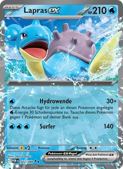 Lapras-ex, Karte 022 aus Optimale Ordnung