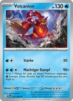 Volcanion, Karte 025 aus Optimale Ordnung