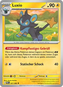 Luxio, Karte 027 aus Optimale Ordnung