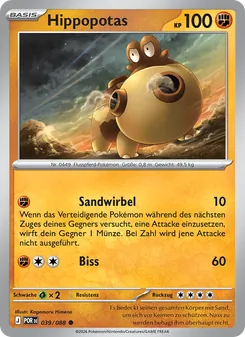 Hippopotas, Karte 039 aus Optimale Ordnung