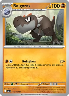 Balgoras, Karte 044 aus Optimale Ordnung