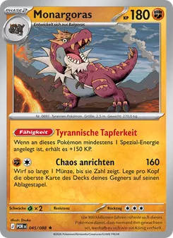 Monargoras, Karte 045 aus Optimale Ordnung