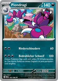 Piondragi, Karte 052 aus Optimale Ordnung