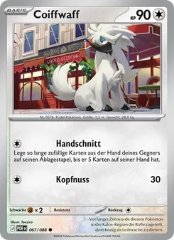 Coiffwaff, Karte 067 aus Optimale Ordnung
