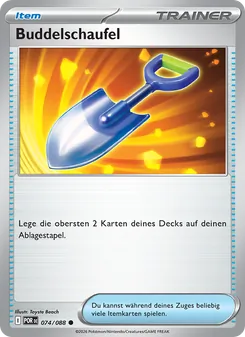 Buddelschaufel, Karte 074 aus Optimale Ordnung