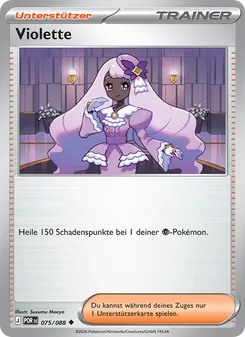 Violette, Karte 075 aus Optimale Ordnung