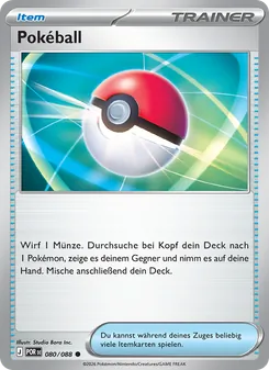 Pokéball, Karte 080 aus Optimale Ordnung
