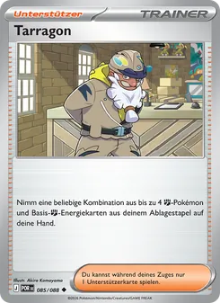 Tarragon, Karte 085 aus Optimale Ordnung