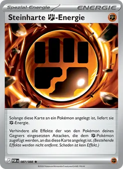 Steinharte Fighting-Energie, Karte 087 aus Optimale Ordnung