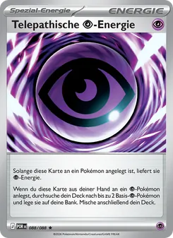 Telepathische Psychic-Energie, Karte 088 aus Optimale Ordnung