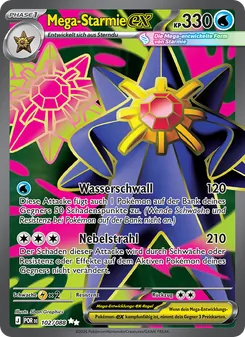 Mega-Starmie-ex, Karte 102 aus Optimale Ordnung