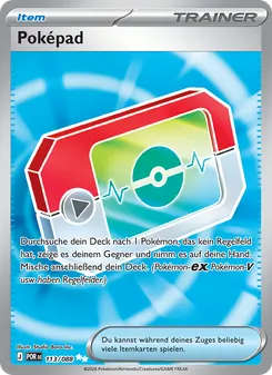 Poképad, Karte 113 aus Optimale Ordnung