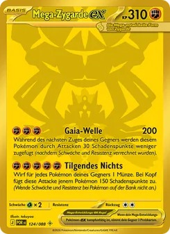 Mega-Zygarde-ex, Karte 124 aus Optimale Ordnung