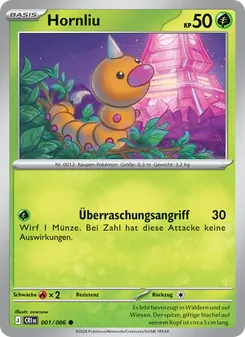 Hornliu, Karte 001 aus Wachsendes Chaos
