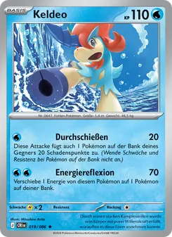 Keldeo, Karte 019 aus Wachsendes Chaos