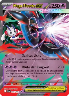 Mega-Floette-ex, Karte 035 aus Wachsendes Chaos