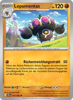 Lepumentas, Karte 047 aus Wachsendes Chaos