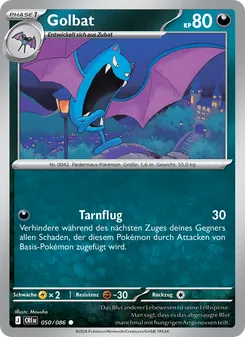 Golbat, Karte 050 aus Wachsendes Chaos