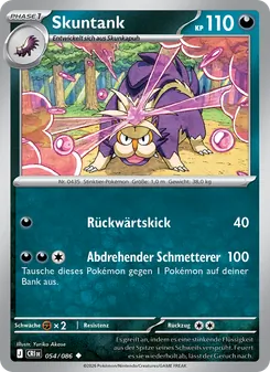 Skuntank, Karte 054 aus Wachsendes Chaos