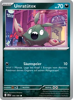 Unratütox, Karte 056 aus Wachsendes Chaos