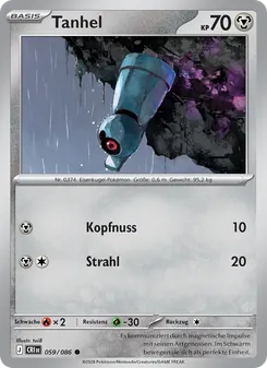 Tanhel, Karte 059 aus Wachsendes Chaos