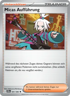 Micas Aufführung, Karte 081 aus Wachsendes Chaos