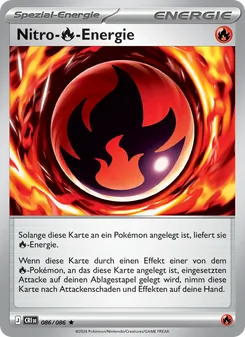 Nitro-Fire-Energie, Karte 086 aus Wachsendes Chaos