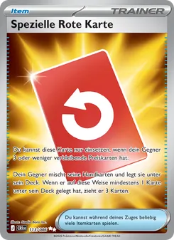 Spezielle Rote Karte, Karte 113 aus Wachsendes Chaos