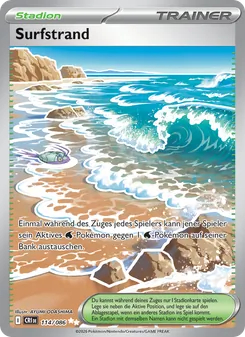 Surfstrand, Karte 114 aus Wachsendes Chaos