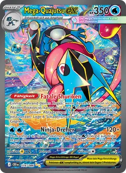 Mega-Quajutsu-ex, Karte 116 aus Wachsendes Chaos